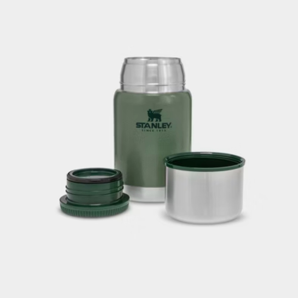 Stanley Adventure Classic Vacuum Insulated Food Jar 24oz Hammertone Green